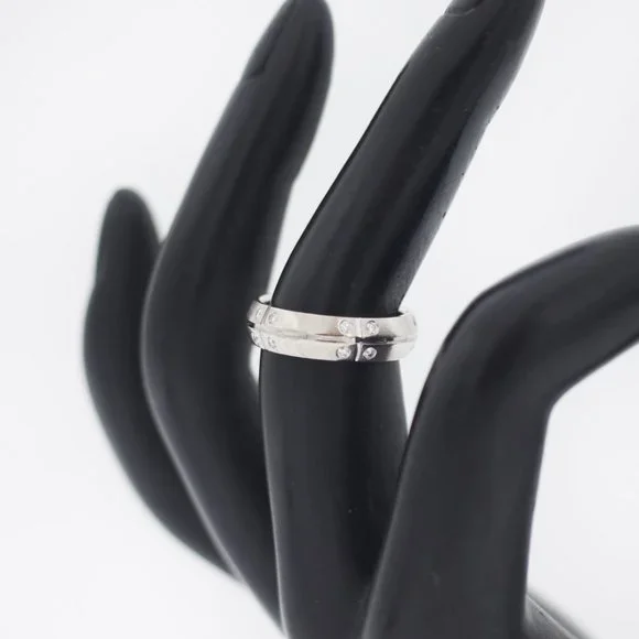 Tiffany & Co. Vintage 18k Gold Streamerica Diamond Ring